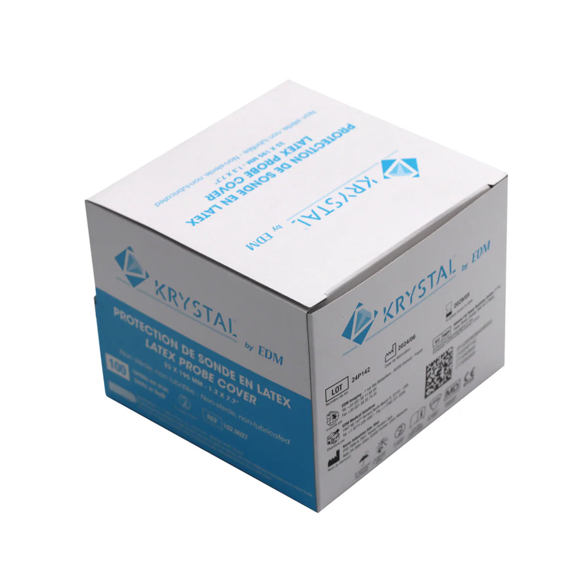 KRYSTAL protection non stérile en latex pour sondes endocavitaires