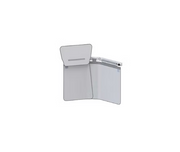 BAVOLET DOUBLE ARTICULATION AVEC RAIL PORTE ACCESSOIRES