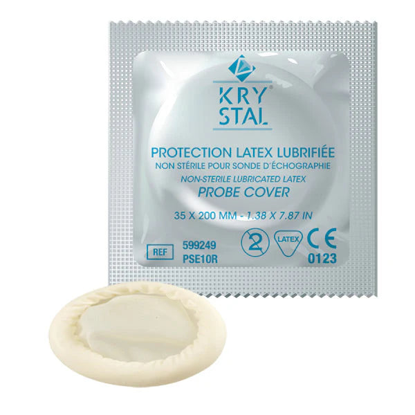 KRYSTAL COVER protection non stérile en latex pour sondes endocavitaires