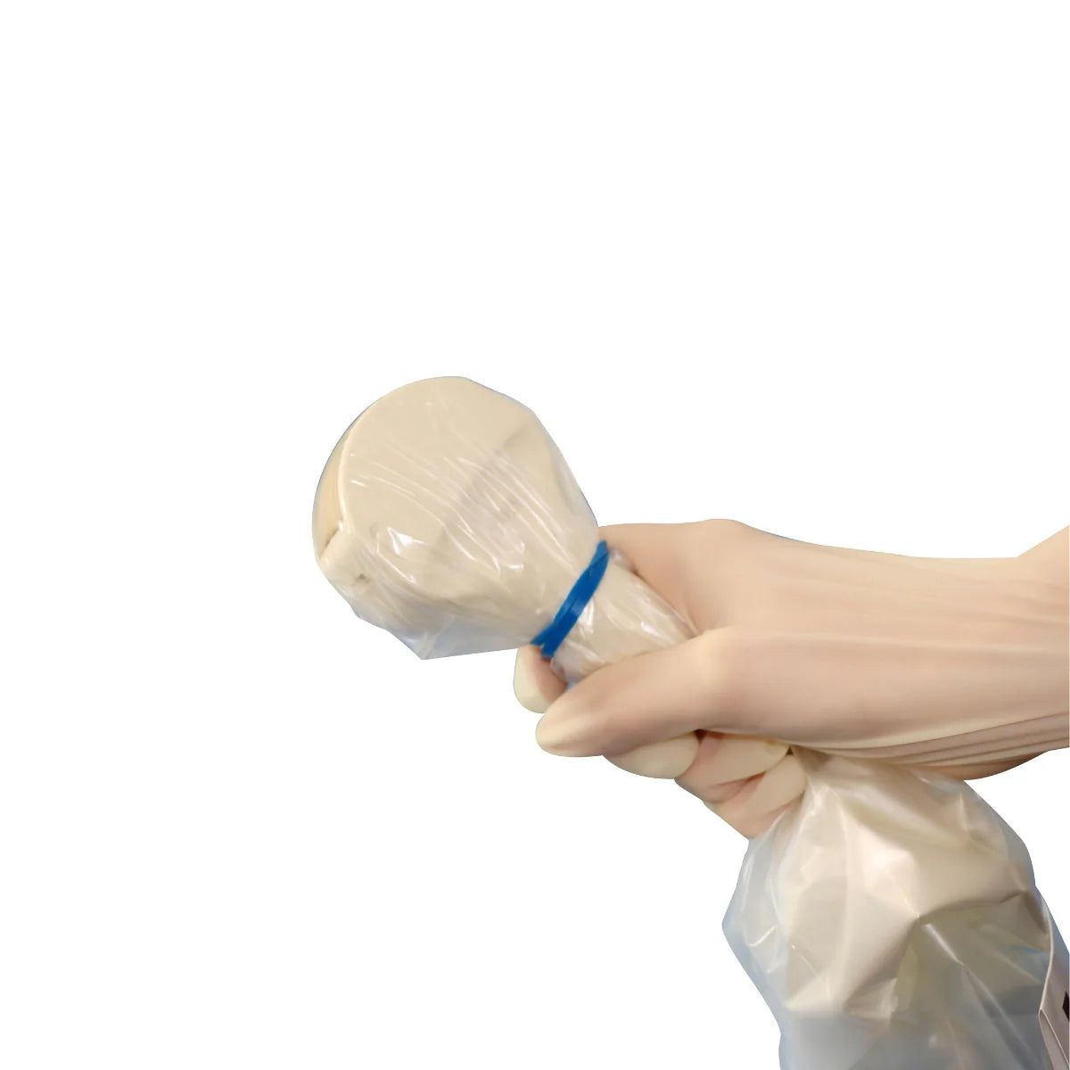 KRYSTAL - Protection stérile en polyuréthane avec gel adhésif intégré pour sondes superficielles