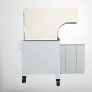Paravent plombé mobile avec découpe anatomique et protection sous-table - WD304