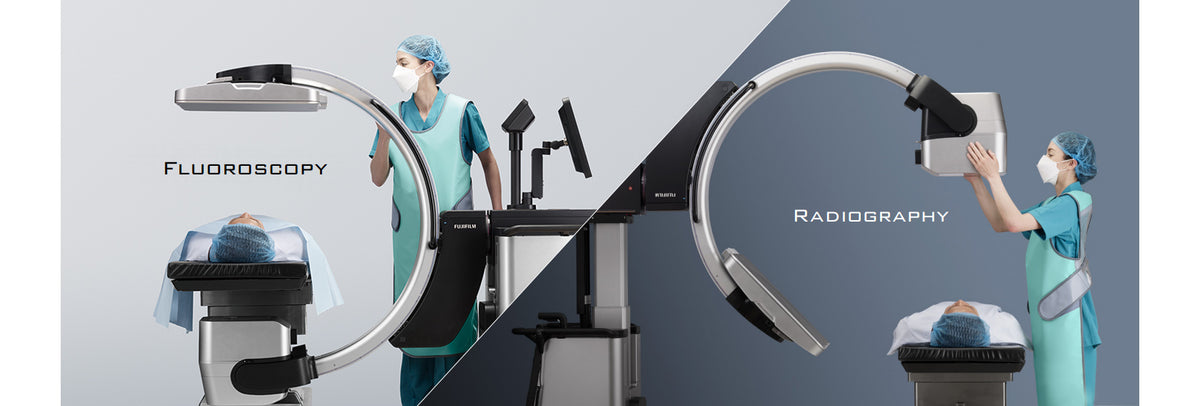 Système mobile de fluoroscopie et radiographie FUJIFILM FDR CROSS