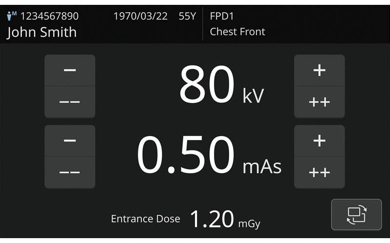 Mobile de radiographie numérique FUJIFILM FDR Go iQ